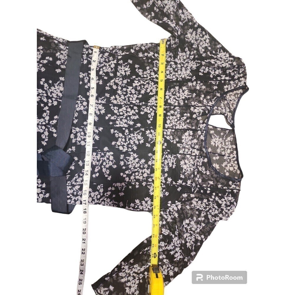 Jessica Howard Women's Printed Round-Neck Plus Floral Dress Size 16W - Picture 4 of 12